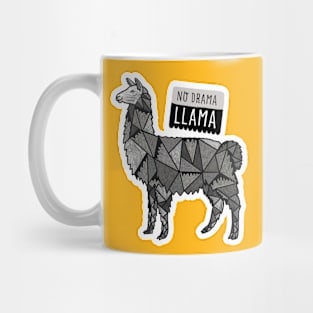 No Drama Llama Mug